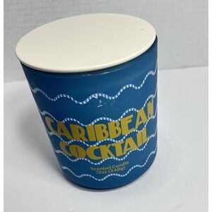 Caribbean Cocktail Jar Candle w/lid by Room Essentials 12oz